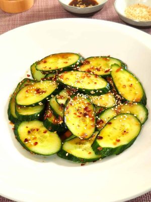 Ensalada japonesa de pepino