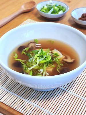 Sopa de miso (japonesa)