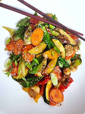 Wok de verduras (salteado)